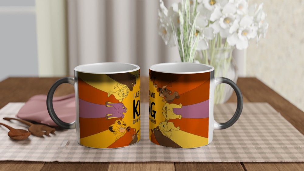 Lion King Morning Coffee Mug — view 3