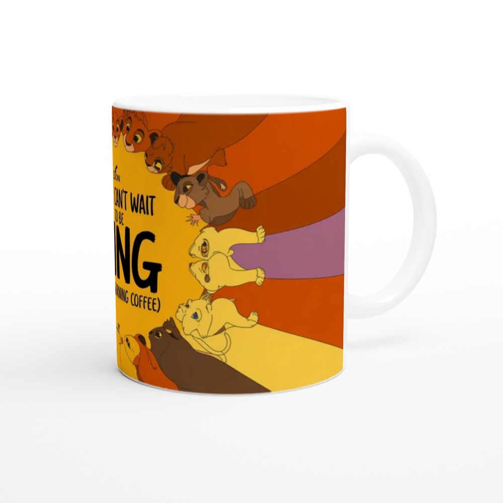 Lion King Morning Coffee Mug — view 12