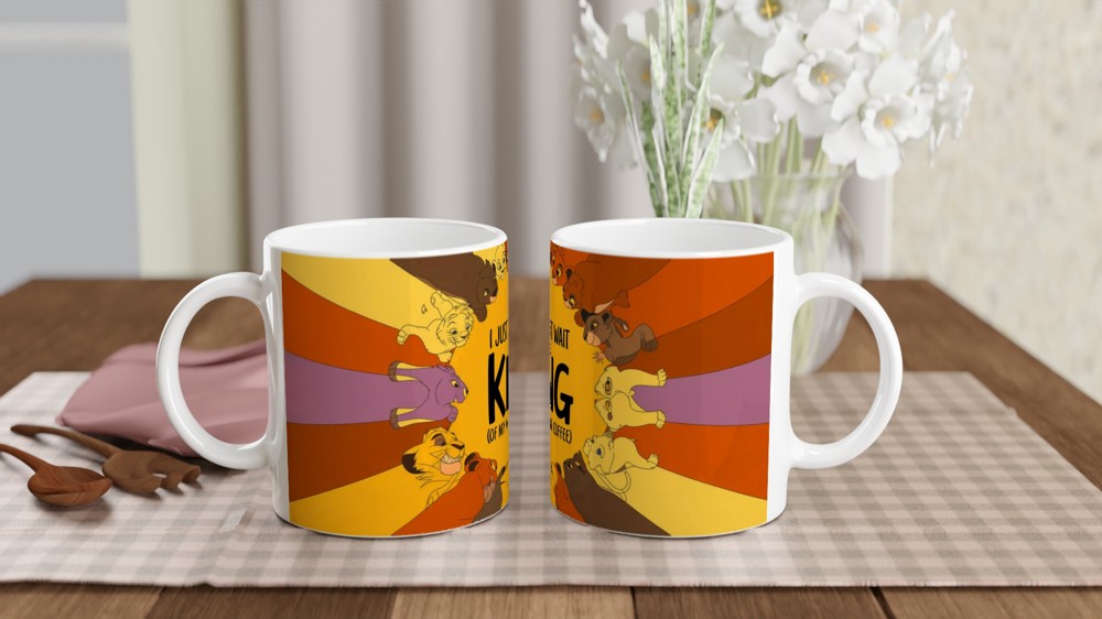 Lion King Morning Coffee Mug