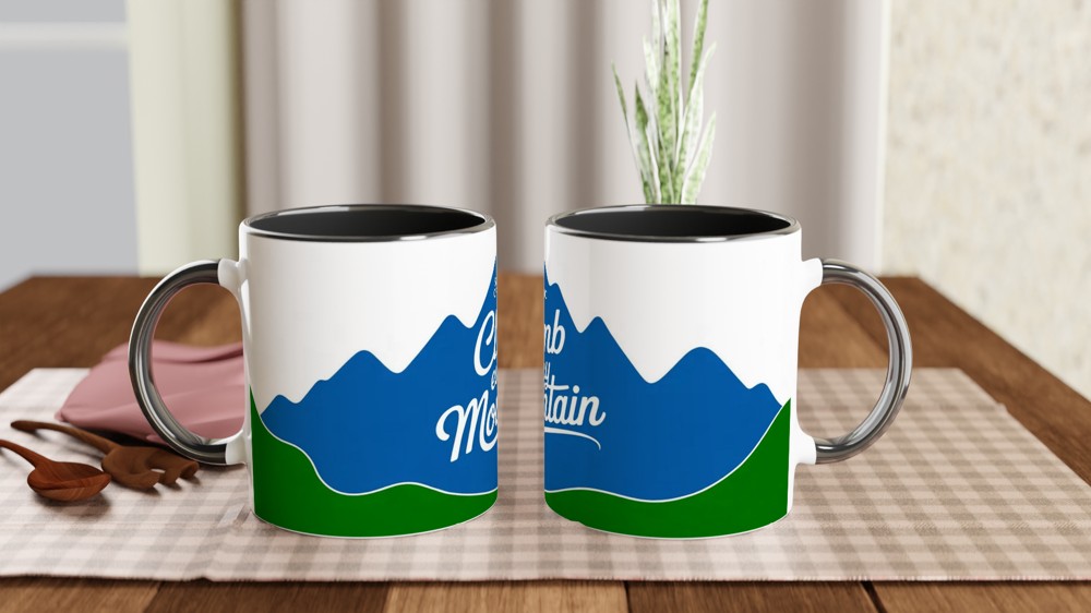 Climb Every Mountain Mug | Sound of Music Gift | Musical Theatre Mug | Graduation and New Job Present for Theatre Lovers — view 9