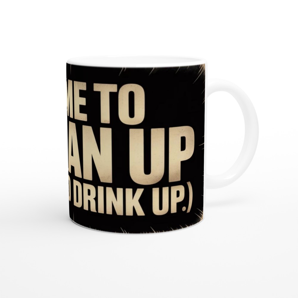 Time To Man Up And Drink Up - Book of Mormon Mug — view 12