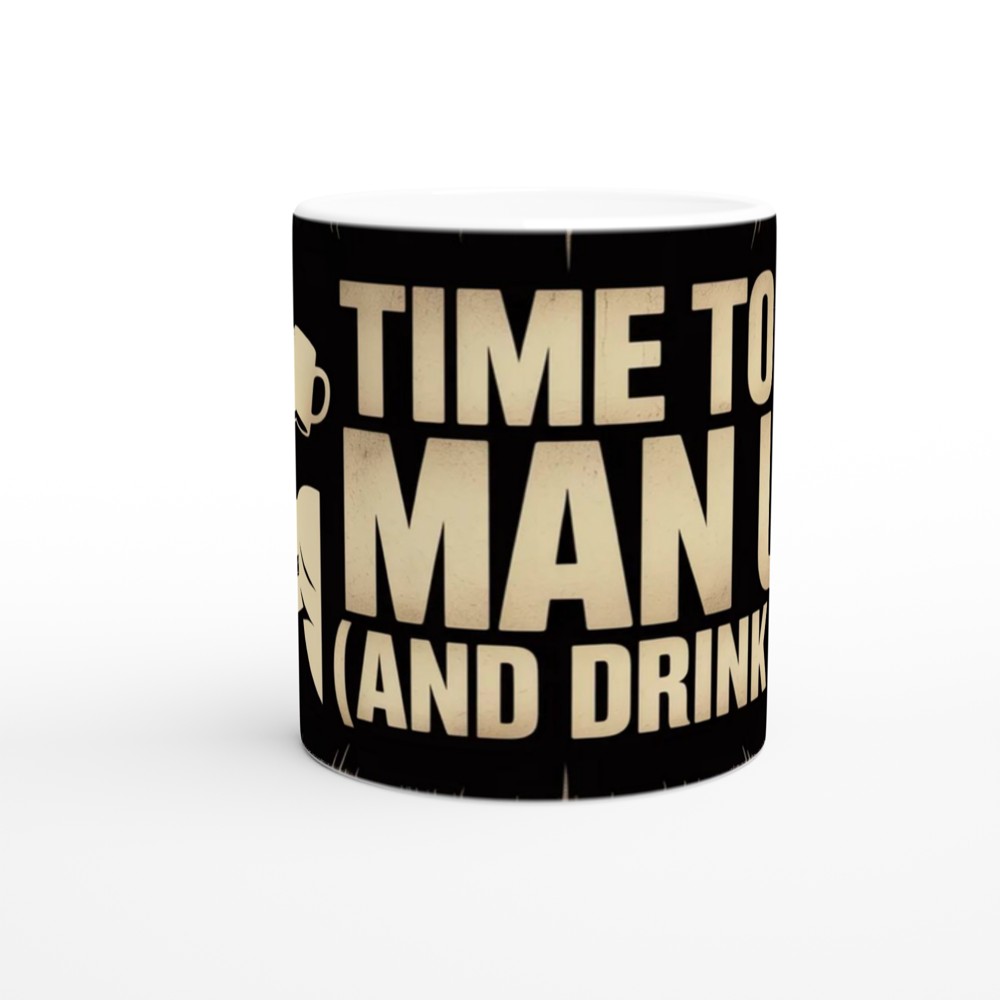 Time To Man Up And Drink Up - Book of Mormon Mug — view 11