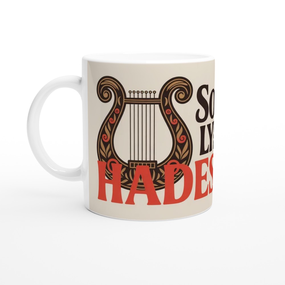 Hadestown Mug | Songbirds Lyre Folk Art Design | Musical Theatre Gift | Theatre Lover Present — view 10