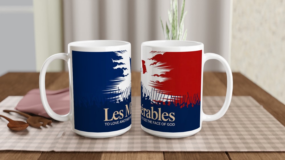 Les Miserables Mug | To Love Another Person Quote | Musical Theatre Gift | Anniversary Present for Couples — view 2