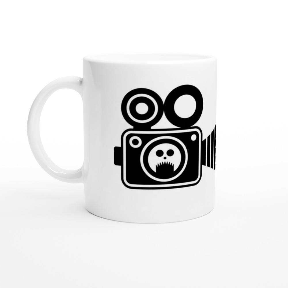 Beetlejuice Mug | Lydia's Camera Gothic Design | Musical Theatre Gift | Retro Ghostly Camera Present — view 10