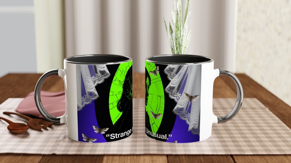 Beetlejuice Mug | Strange and Unusual Quote | Musical Theatre Gift | Lydia Deetz Present — view 9