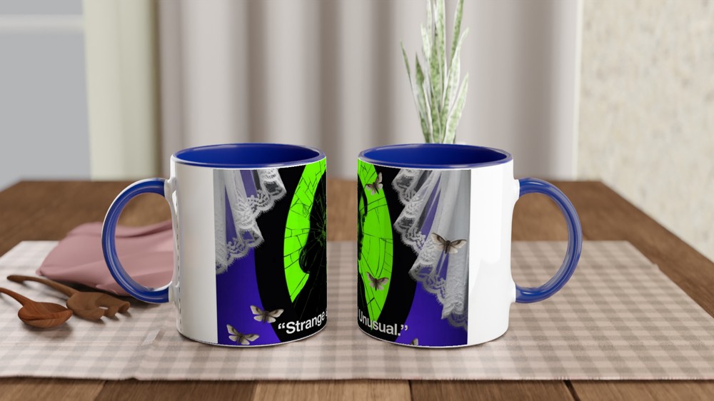 Beetlejuice Mug | Strange and Unusual Quote | Musical Theatre Gift | Lydia Deetz Present — view 4