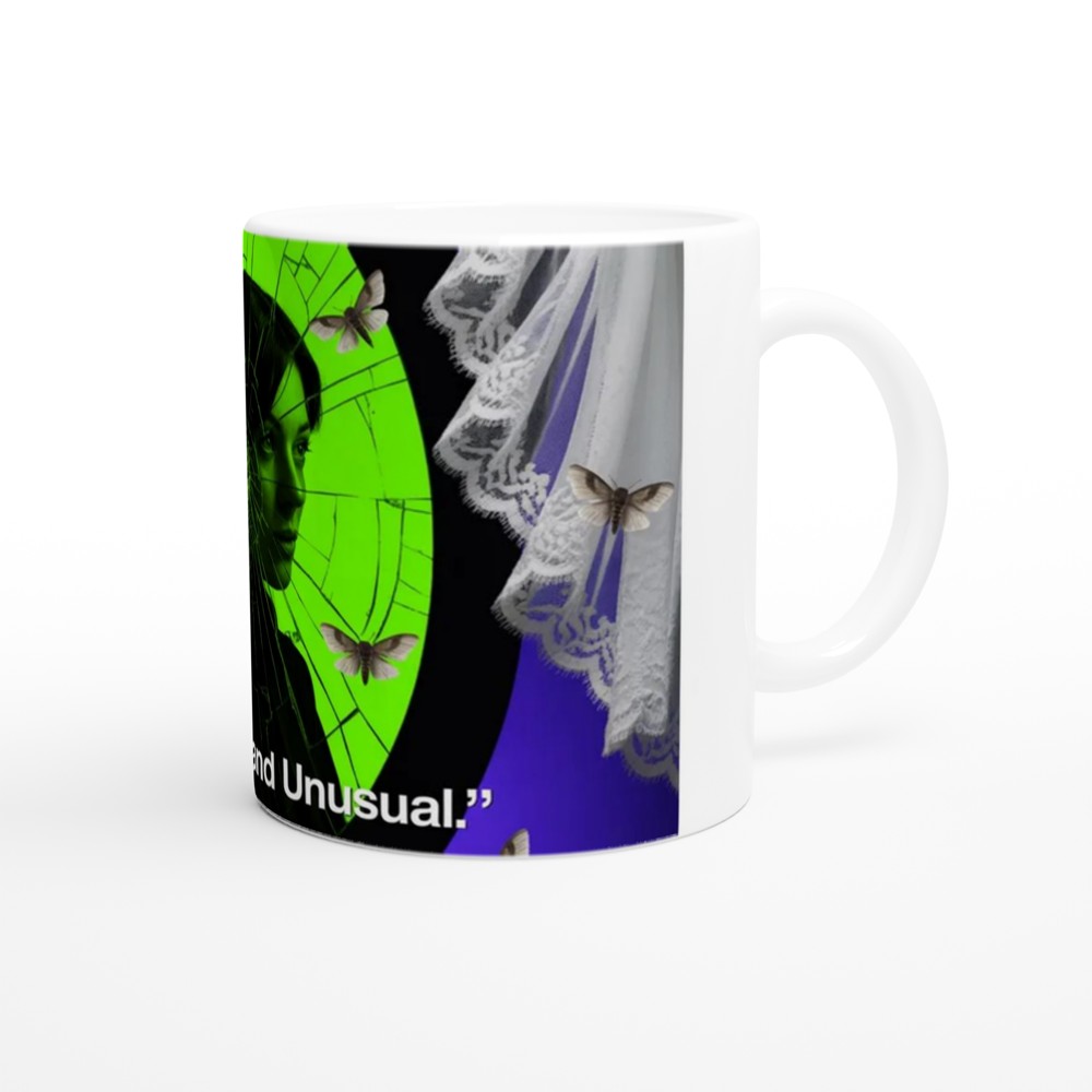 Beetlejuice Mug | Strange and Unusual Quote | Musical Theatre Gift | Lydia Deetz Present — view 12