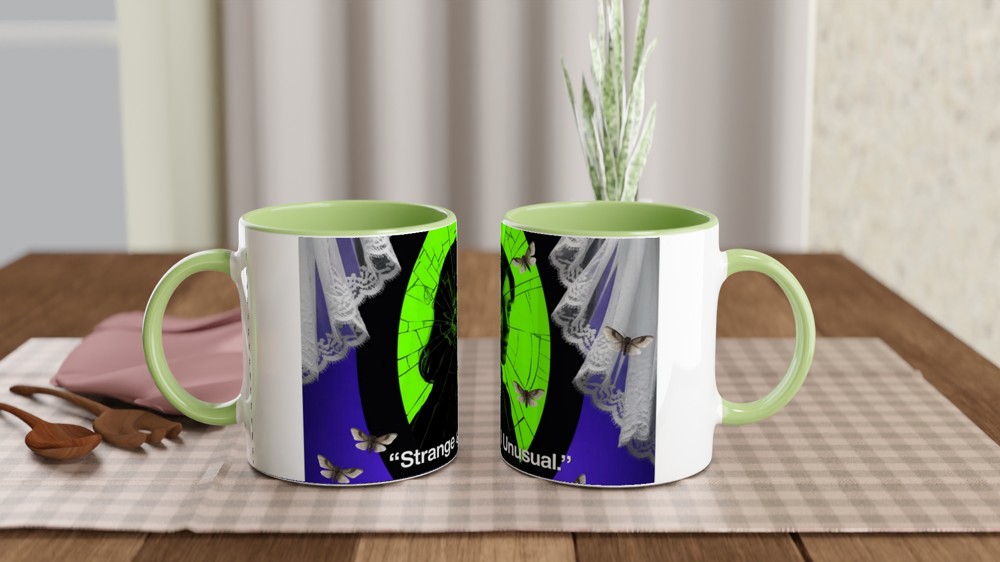 Beetlejuice Mug | Strange and Unusual Quote | Musical Theatre Gift | Lydia Deetz Present — view 5