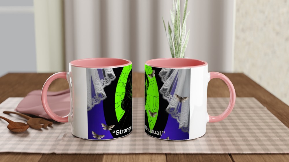 Beetlejuice Mug | Strange and Unusual Quote | Musical Theatre Gift | Lydia Deetz Present — view 6
