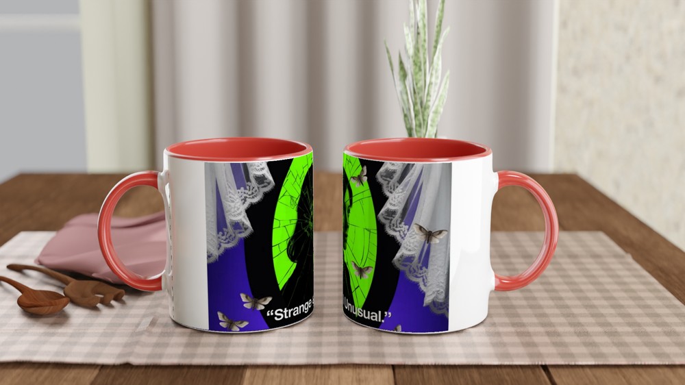 Beetlejuice Mug | Strange and Unusual Quote | Musical Theatre Gift | Lydia Deetz Present — view 7