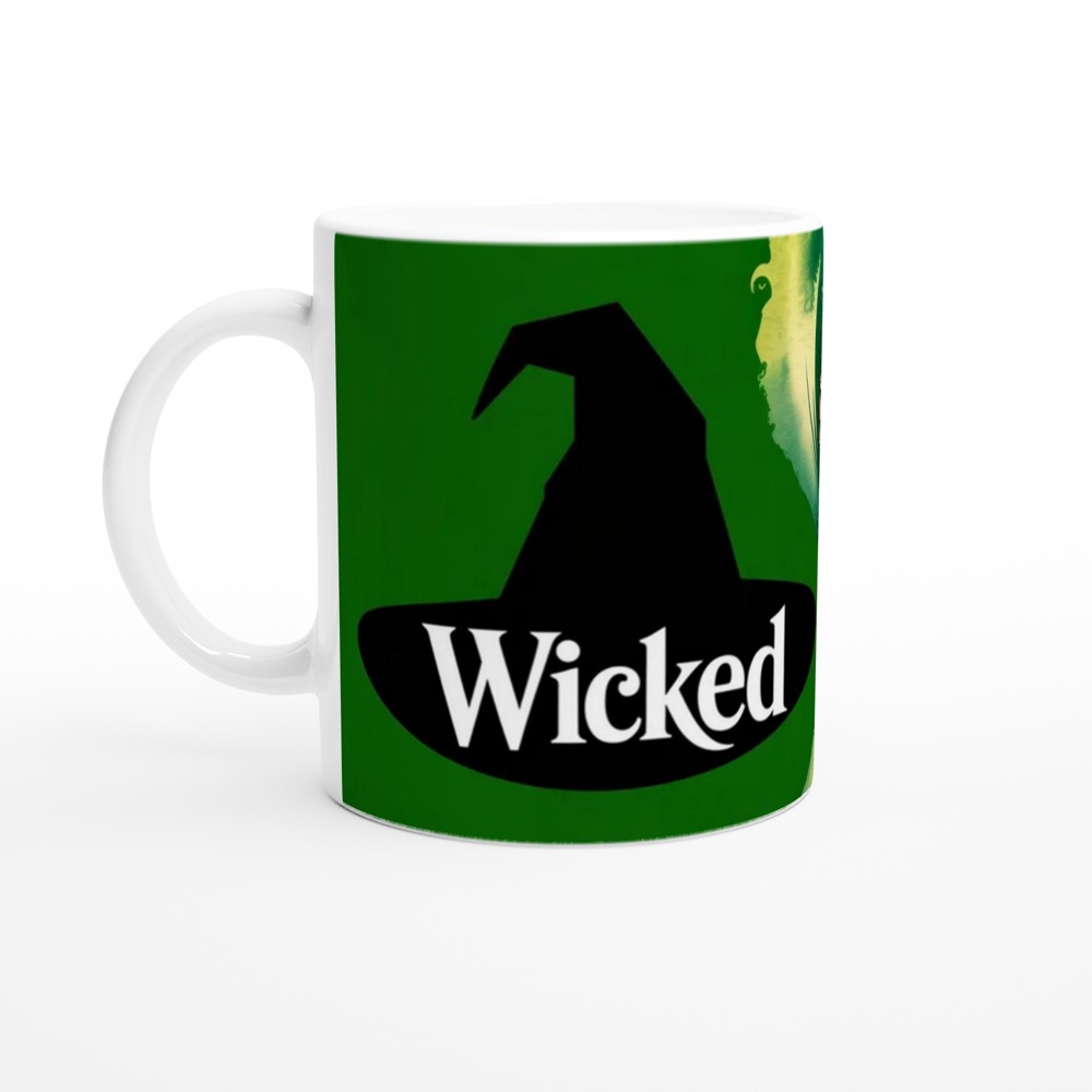 Wicked Mug | 'Changed For Good' Quote | Musical Theatre Gift | Best Friend Present | Emerald and Pink Theatre Lover Gift — view 10