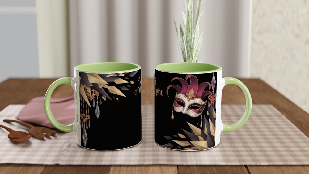 Phantom of the Opera Mug | Music of the Night Quote | Gothic Musical Theatre Gift | Present for Theatre Lovers — view 5
