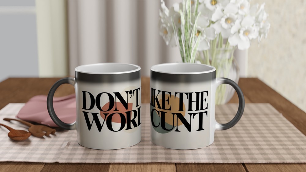 Rude Mug with Sarcastic Quote | Funny Best Friend Gift | High-End Typography Design | Novelty Birthday Present for Her or Him — view 3