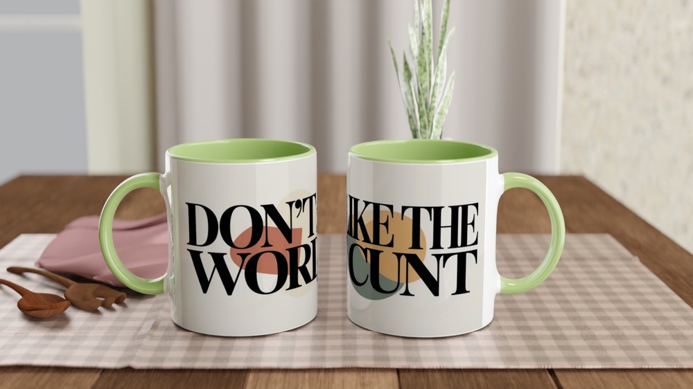 Rude Mug with Sarcastic Quote | Funny Best Friend Gift | High-End Typography Design | Novelty Birthday Present for Her or Him — view 5