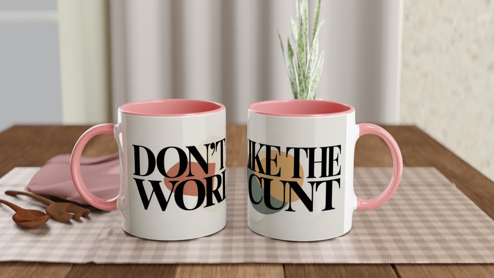 Rude Mug with Sarcastic Quote | Funny Best Friend Gift | High-End Typography Design | Novelty Birthday Present for Her or Him — view 6