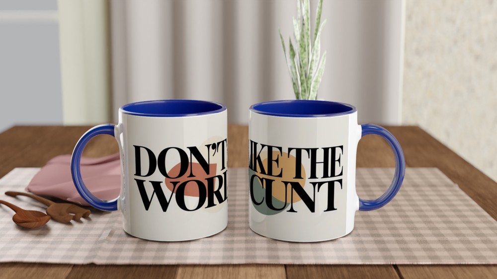Rude Mug with Sarcastic Quote | Funny Best Friend Gift | High-End Typography Design | Novelty Birthday Present for Her or Him — view 4
