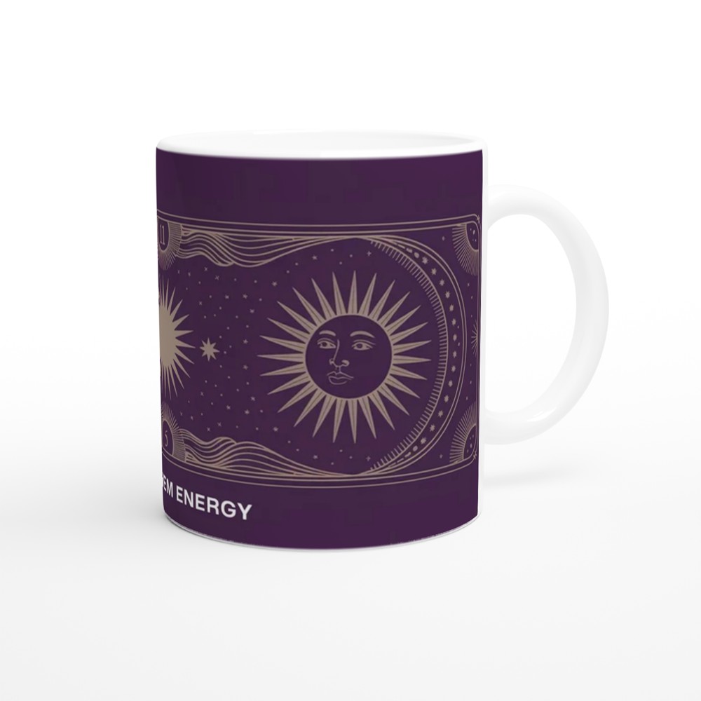 They Them Energy Mug | Celestial Tarot Card Gift | Non Binary Birthday Present | Queer Witchy Mug for Best Friend — view 12