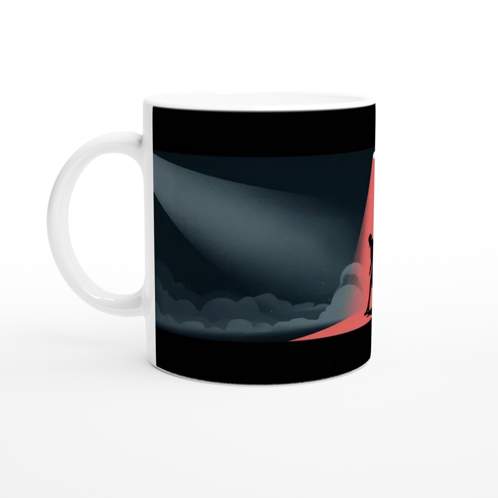 Smooth Criminal Mug | Michael Jackson Inspired Gift | King of Pop Music Present | Dance Silhouette Mug for Him or Her — view 10