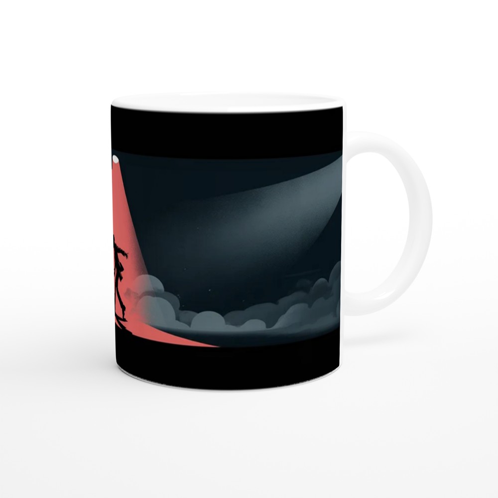Smooth Criminal Mug | Michael Jackson Inspired Gift | King of Pop Music Present | Dance Silhouette Mug for Him or Her — view 12