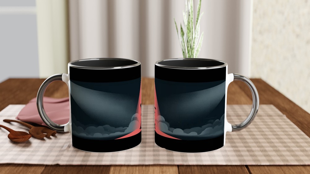 Smooth Criminal Mug | Michael Jackson Inspired Gift | King of Pop Music Present | Dance Silhouette Mug for Him or Her — view 9