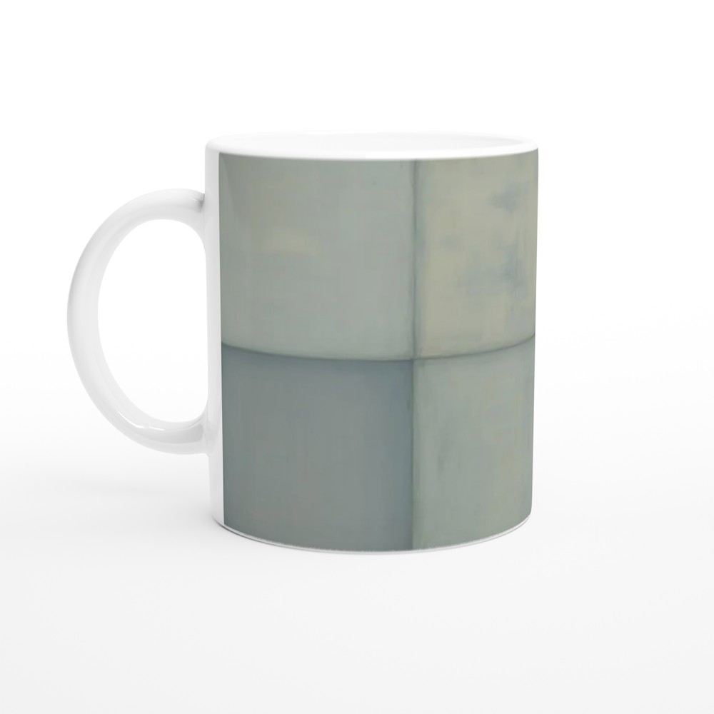 Mental Health Mug | Numb is a Feeling Too Quote | Thinking of You Gift | Abstract Rothko Art Mug — view 10