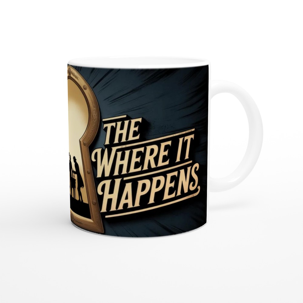 I Wanna Be In The Room Where It Happens Keyhole Mug — view 12