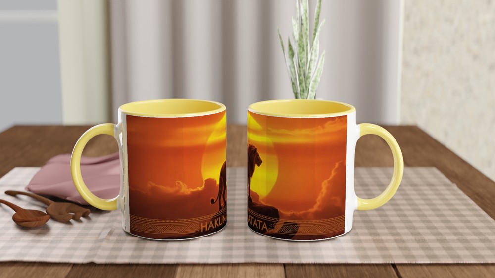 Hakuna Matata Mug | Lion King Musical Inspired Gift | Theatre Lover Pride Rock Mug | Gift for Best Friend Birthday — view 8