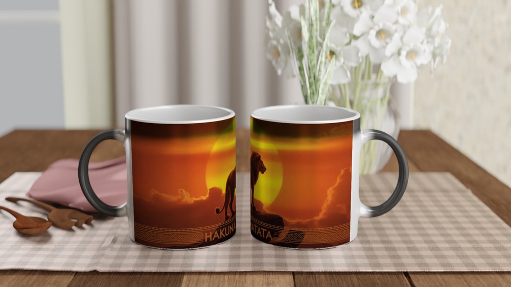 Hakuna Matata Mug | Lion King Musical Inspired Gift | Theatre Lover Pride Rock Mug | Gift for Best Friend Birthday — view 3
