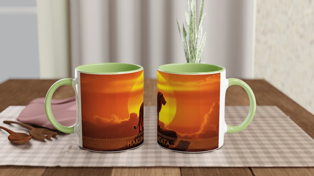 Hakuna Matata Mug | Lion King Musical Inspired Gift | Theatre Lover Pride Rock Mug | Gift for Best Friend Birthday — view 5