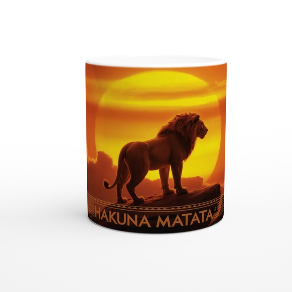 Hakuna Matata Mug | Lion King Musical Inspired Gift | Theatre Lover Pride Rock Mug | Gift for Best Friend Birthday — view 11