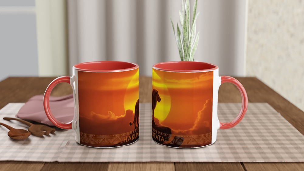 Hakuna Matata Mug | Lion King Musical Inspired Gift | Theatre Lover Pride Rock Mug | Gift for Best Friend Birthday — view 7