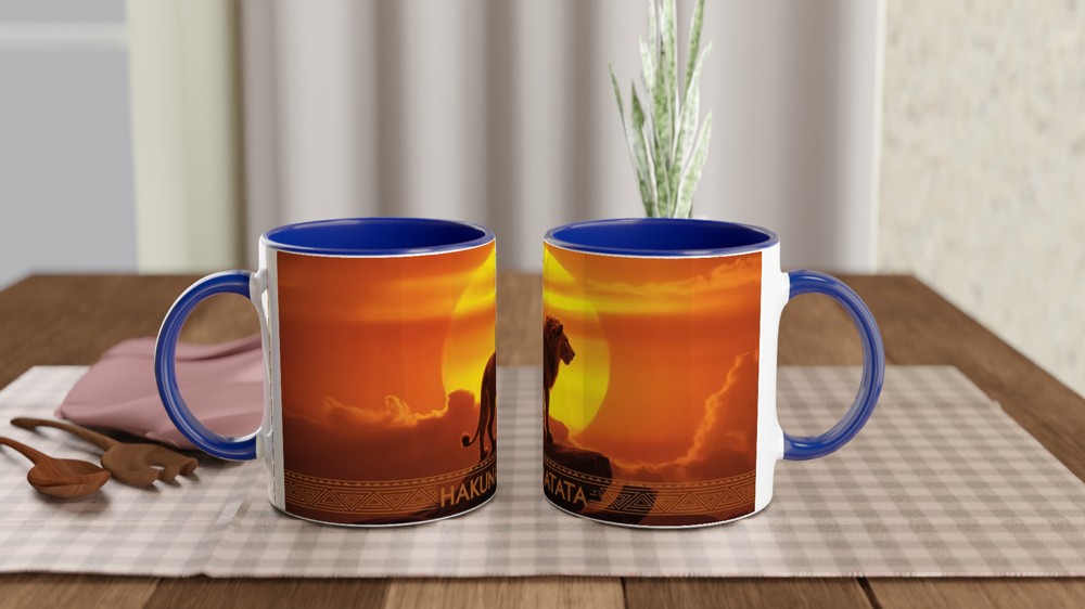 Hakuna Matata Mug | Lion King Musical Inspired Gift | Theatre Lover Pride Rock Mug | Gift for Best Friend Birthday — view 4