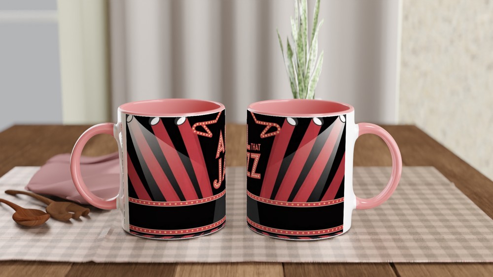 Chicago Musical Mug | All That Jazz Gift | Musical Theatre Mug for Her | Birthday Gift for Theatre Lovers — view 6