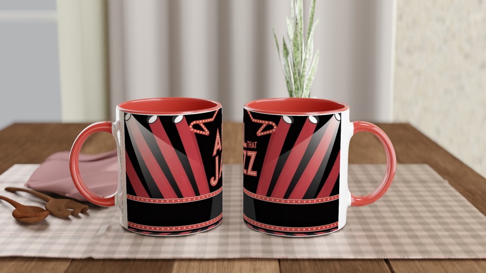 Chicago Musical Mug | All That Jazz Gift | Musical Theatre Mug for Her | Birthday Gift for Theatre Lovers — view 7