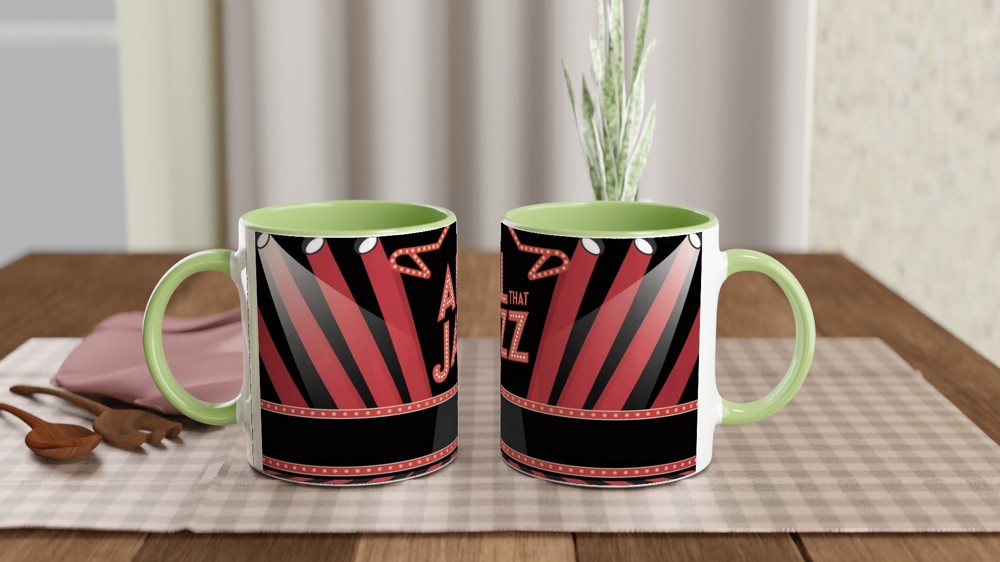 Chicago Musical Mug | All That Jazz Gift | Musical Theatre Mug for Her | Birthday Gift for Theatre Lovers — view 5