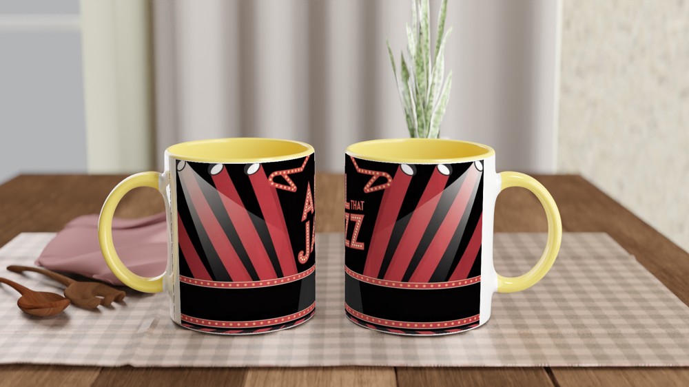 Chicago Musical Mug | All That Jazz Gift | Musical Theatre Mug for Her | Birthday Gift for Theatre Lovers — view 8