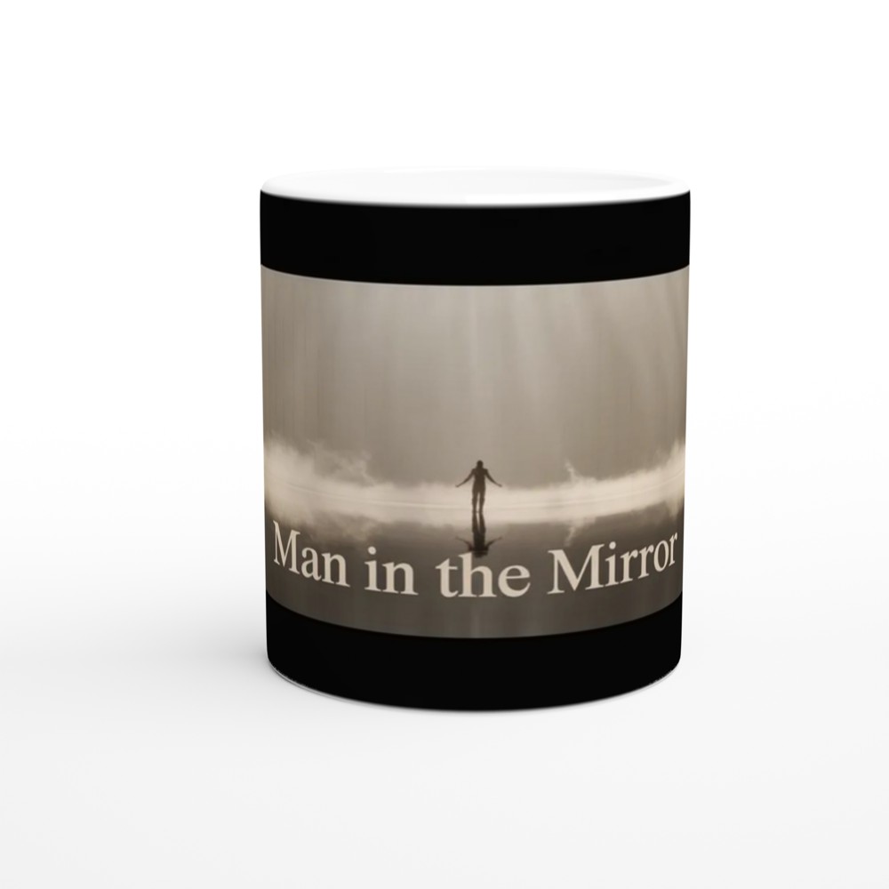 Man in the Mirror Inspirational Mug — view 11