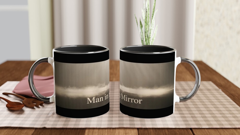 Man in the Mirror Inspirational Mug — view 9