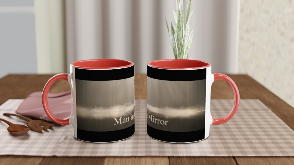 Man in the Mirror Inspirational Mug — view 7