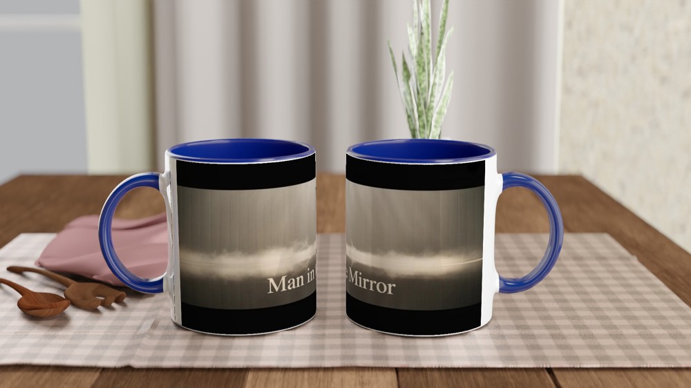 Man in the Mirror Inspirational Mug — view 4