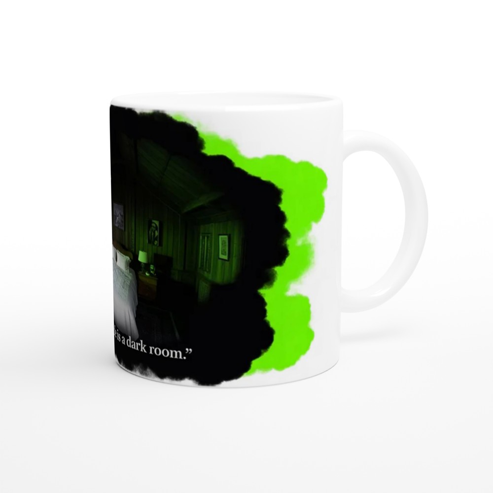 Beetlejuice Mug | 'My Whole Life Is a Dark Room' Quote | Musical Theatre Gift | Gothic Lydia Present — view 12