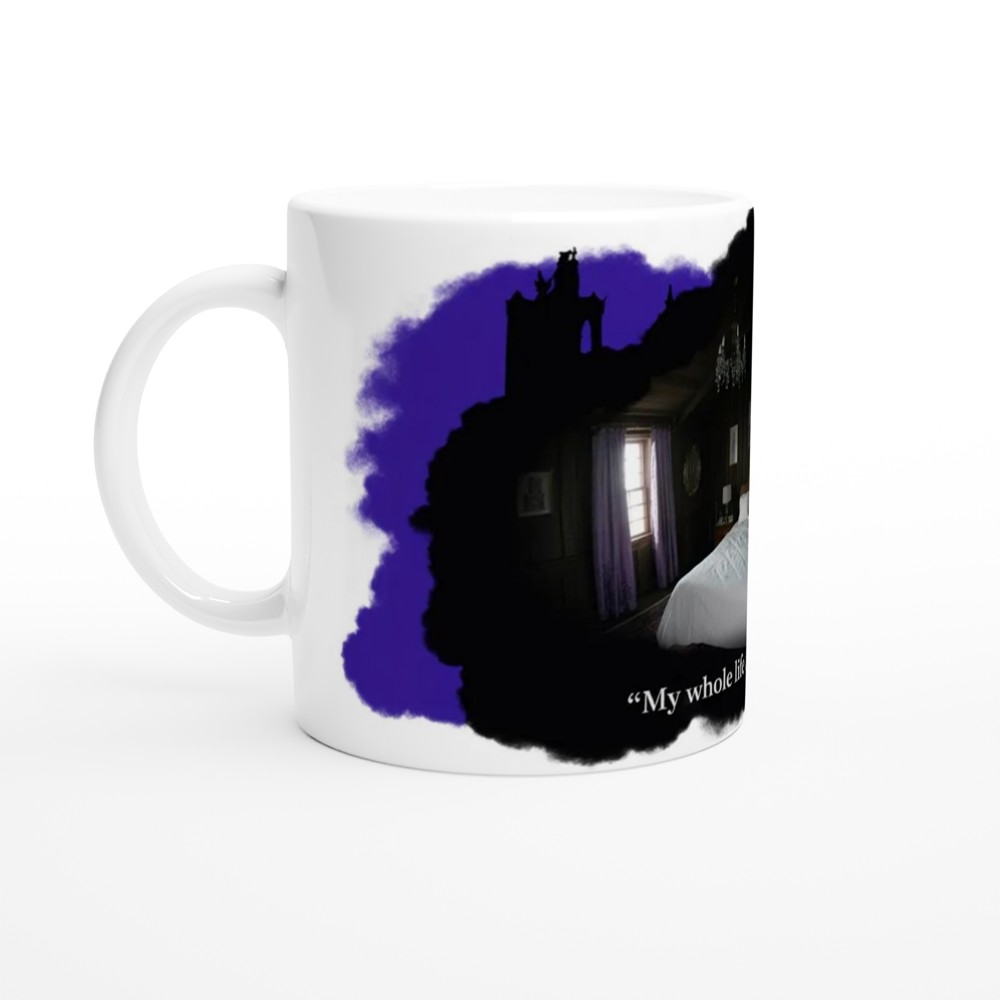 Beetlejuice Mug | 'My Whole Life Is a Dark Room' Quote | Musical Theatre Gift | Gothic Lydia Present — view 10