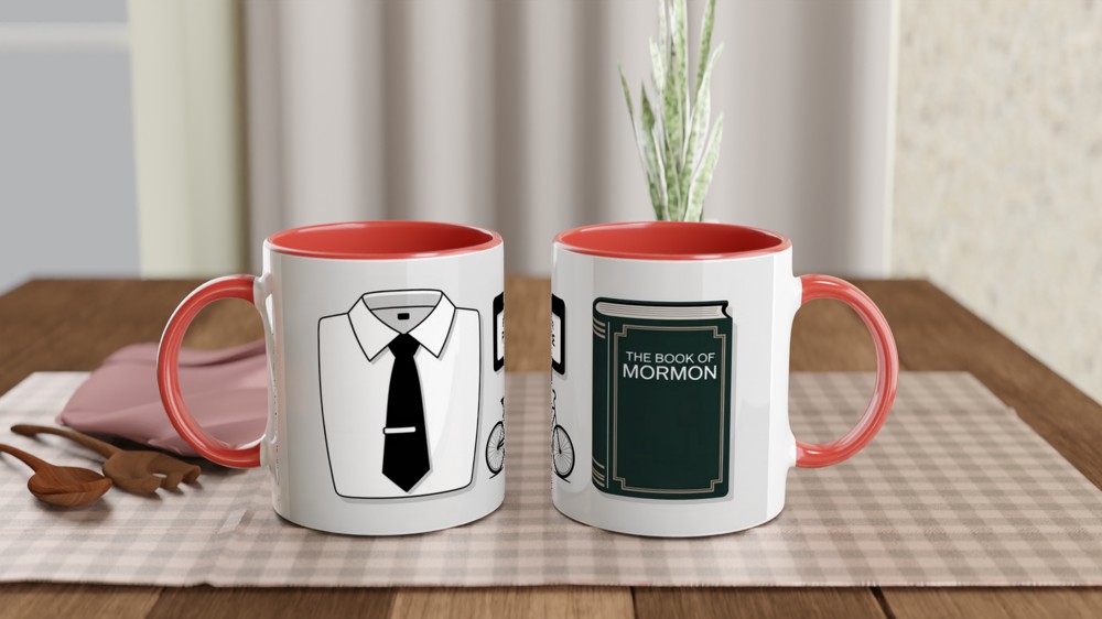 Book of Mormon Mug | Musical Theatre Gift | Elder Price Missionary Essentials | Theatre Lover Present — view 7