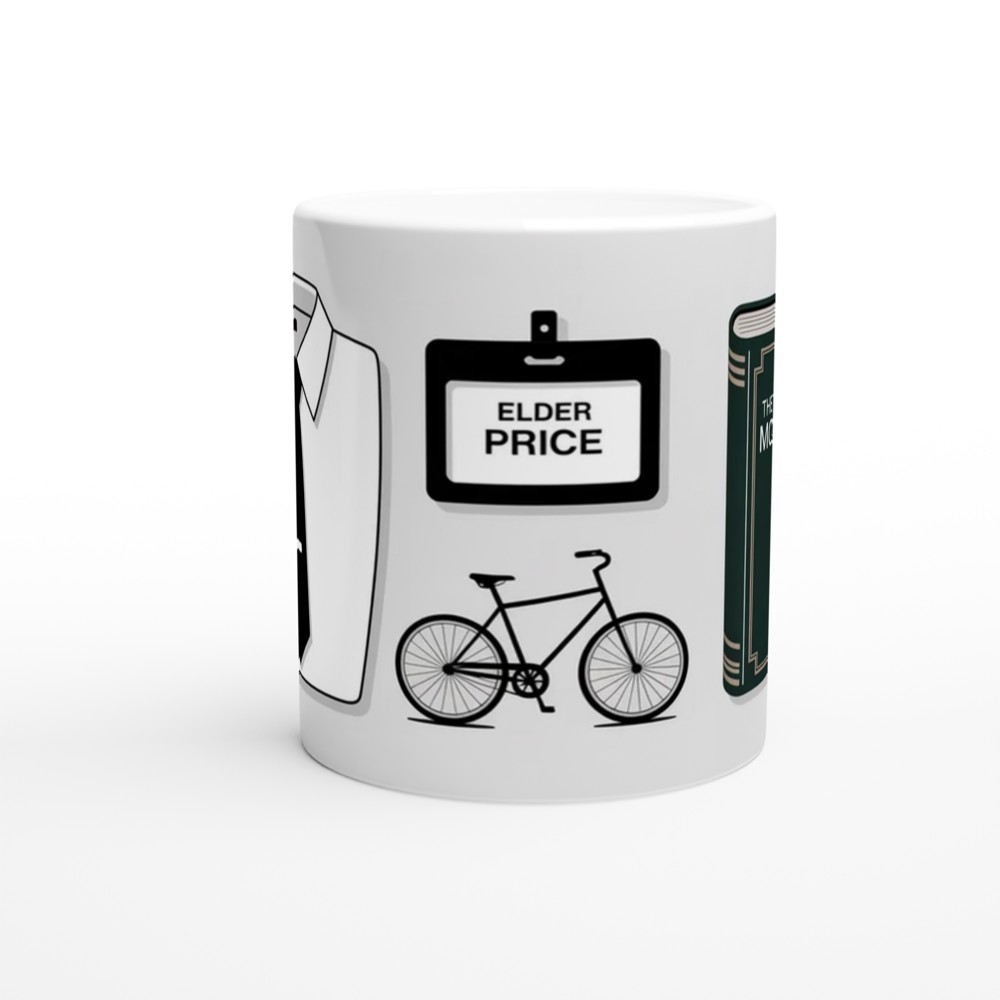 Book of Mormon Mug | Musical Theatre Gift | Elder Price Missionary Essentials | Theatre Lover Present — view 11