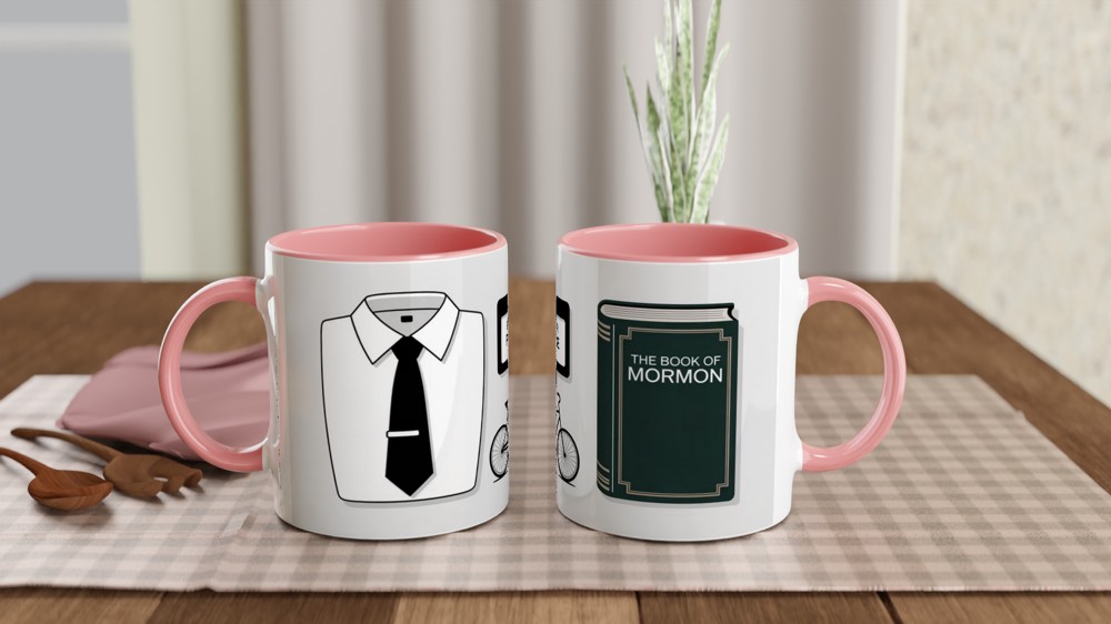 Book of Mormon Mug | Musical Theatre Gift | Elder Price Missionary Essentials | Theatre Lover Present — view 6