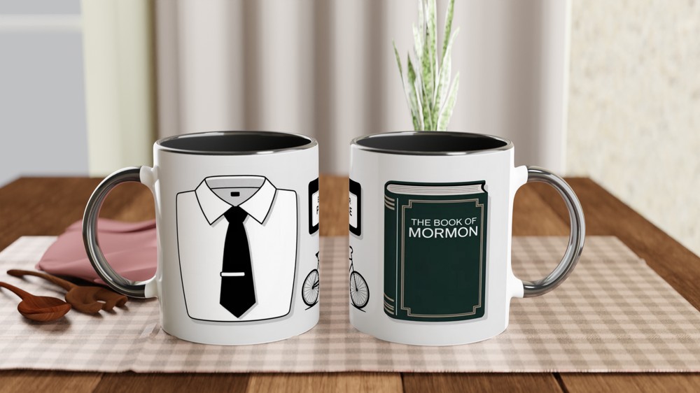 Book of Mormon Mug | Musical Theatre Gift | Elder Price Missionary Essentials | Theatre Lover Present — view 9