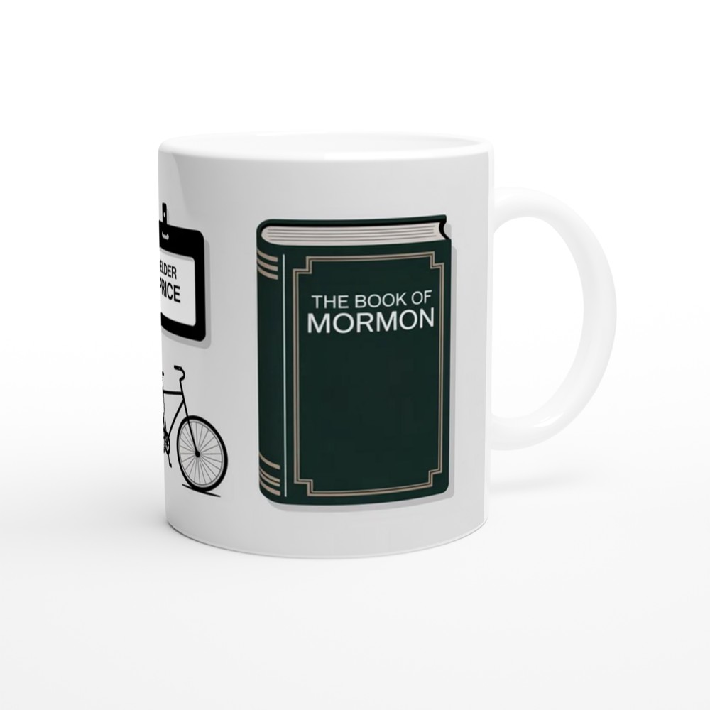 Book of Mormon Mug | Musical Theatre Gift | Elder Price Missionary Essentials | Theatre Lover Present — view 12
