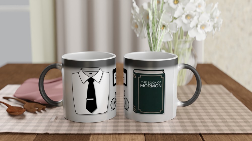 Book of Mormon Mug | Musical Theatre Gift | Elder Price Missionary Essentials | Theatre Lover Present — view 3