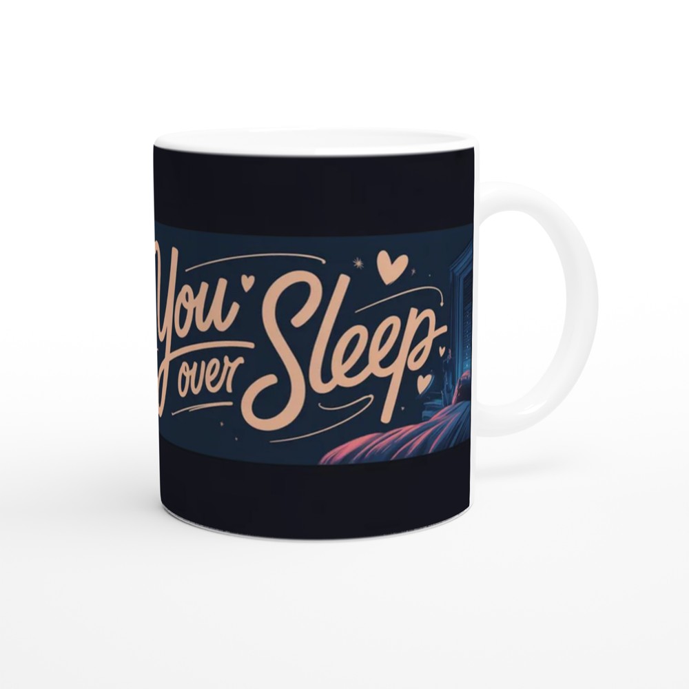 Valentine's Day Mug | I'd Choose You Over Sleep | Funny Anniversary Gift for Husband or Wife | Playful Couple Coffee Mug — view 12